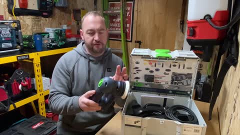 Festool RO 90 DX FEQ-Plus and Festool CT 36 E AC Dust Extractor