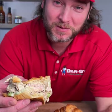 Ya Don't Know Until Ya Dan-O Chicken Salad Croissant