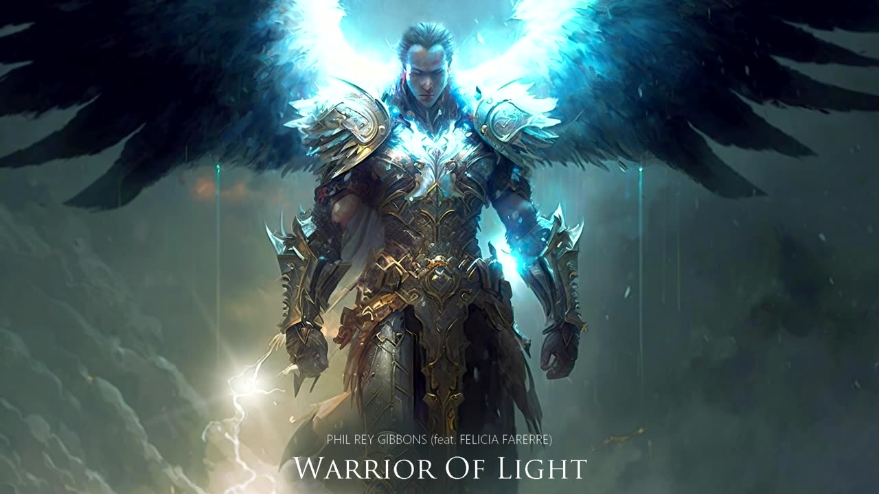 Warrior Of Light by Phil Rey Gibbons - feat. FeliciaFarerre - EPIC ORCHESTRAL TUNE - Reloaded