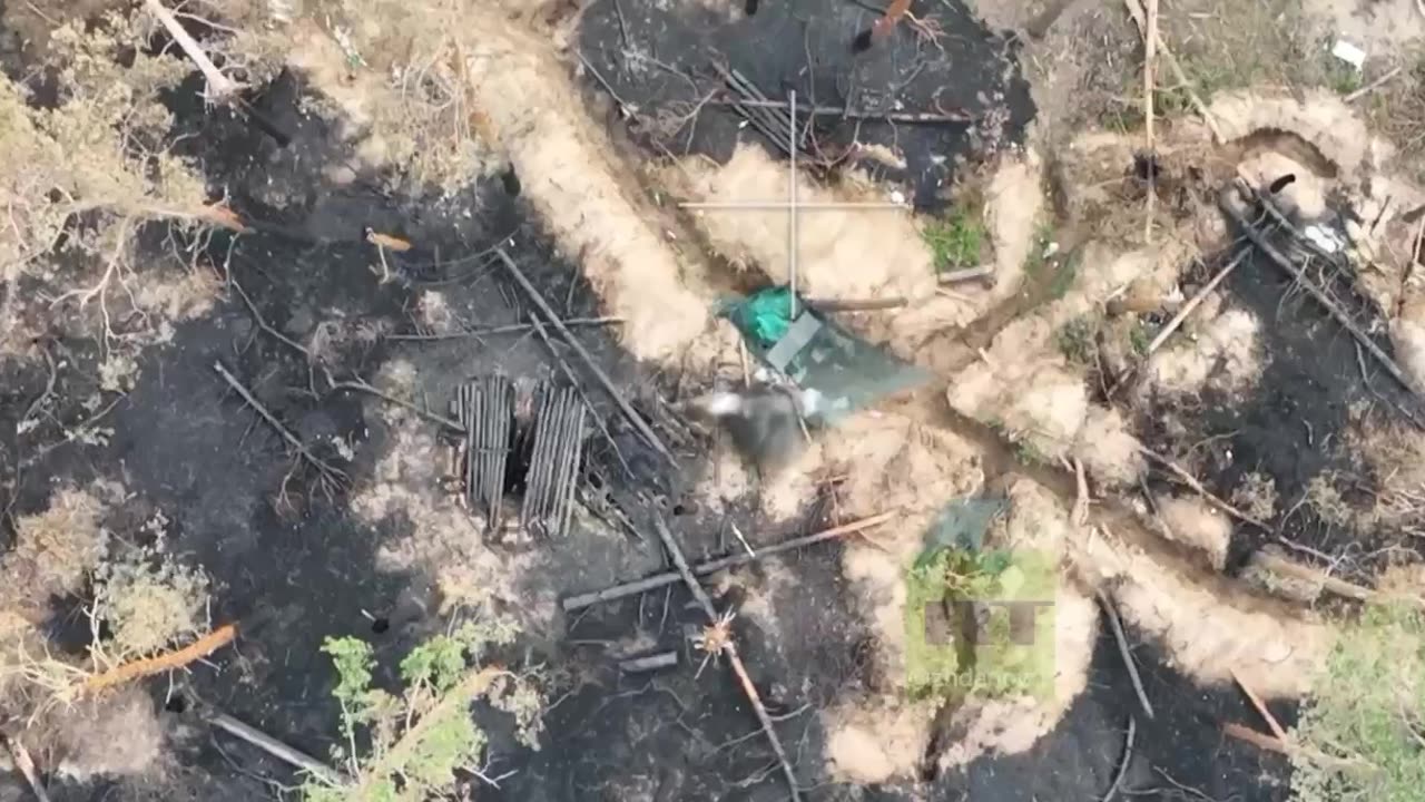 Video of the assault on the stronghold of the AFU in Serebryansky forestry