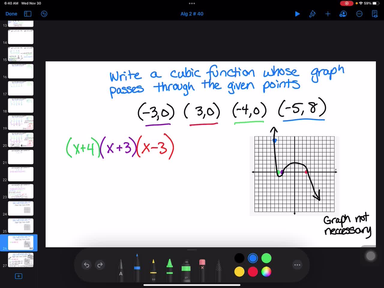 040 Algebra 2