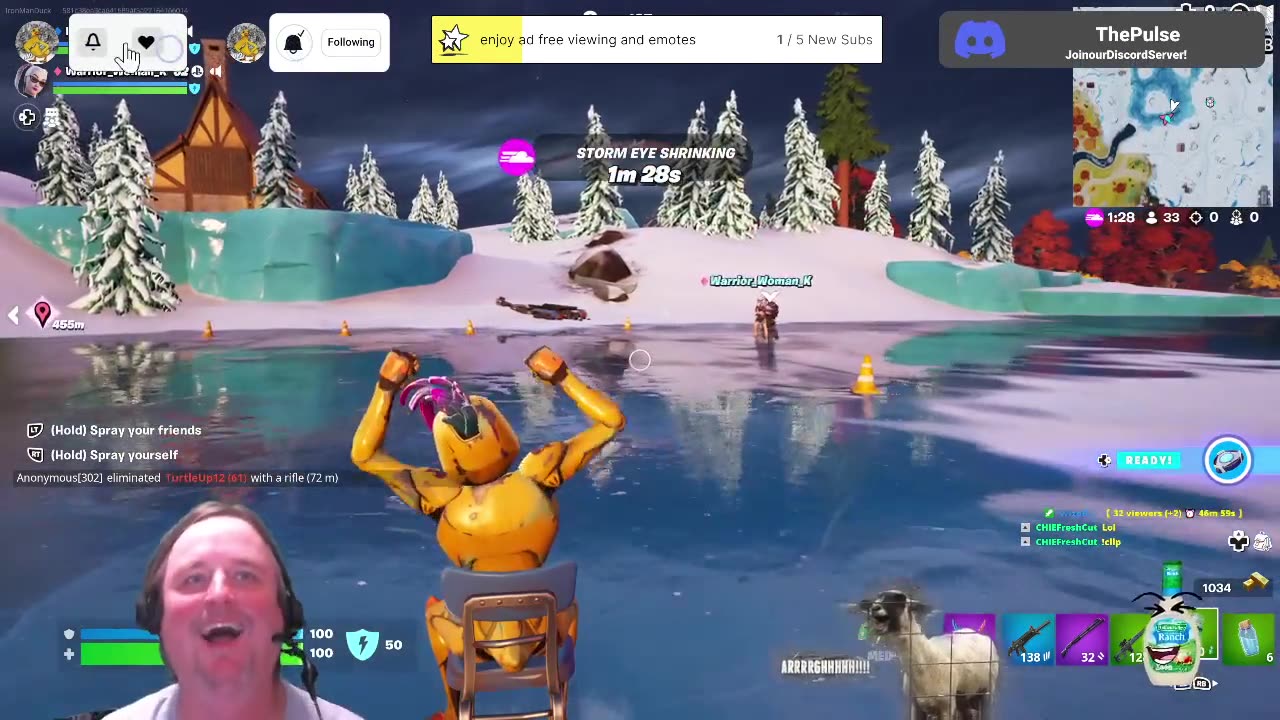 sliding by on your favorite chair