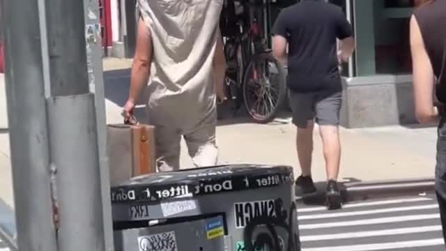 Damn it, why does he dress so confidently?