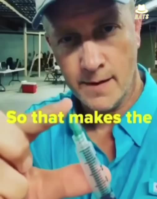 This is how ELITE is vaccinated in front of the cameras
