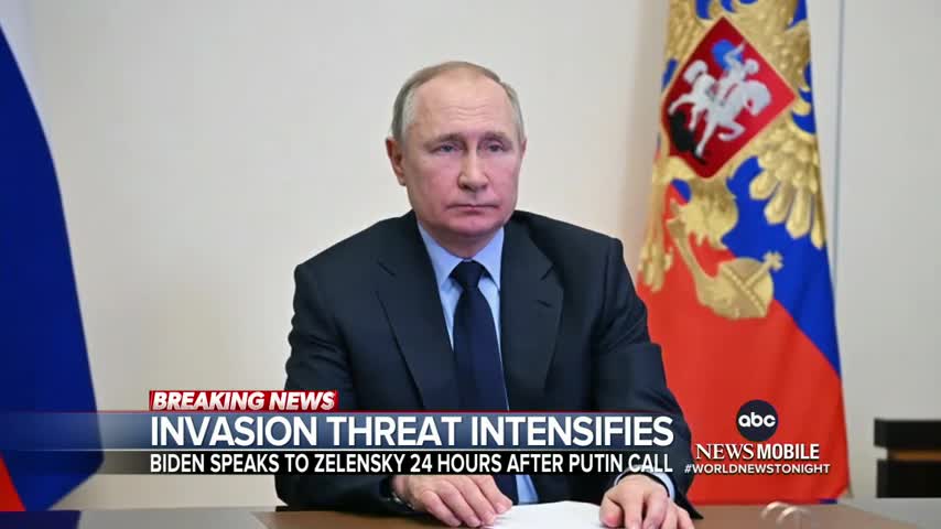 Threat of Russian invasion of Ukraine intensifies