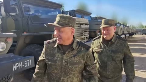 Shoigu in the Southern Military District inspected the readiness of military equipment