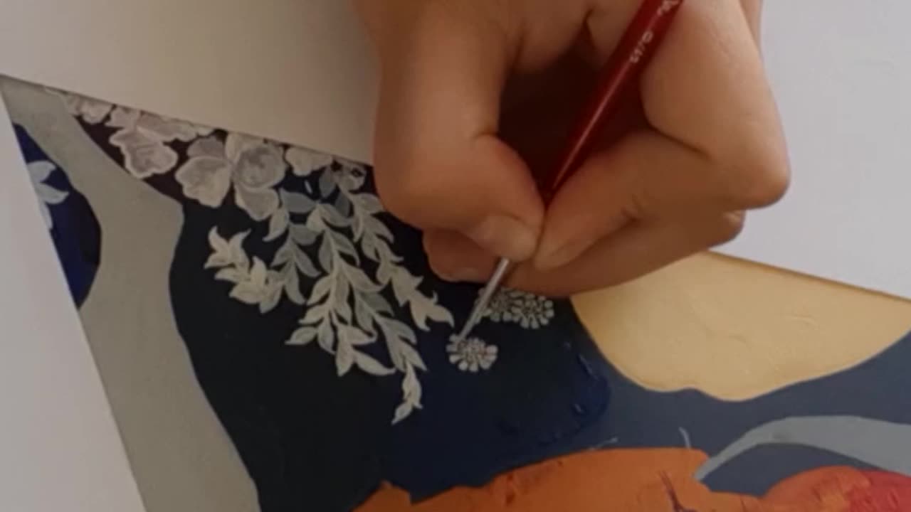 Enjoying these flower painting tutorials? **ّFollow** to support and see more! 🌸