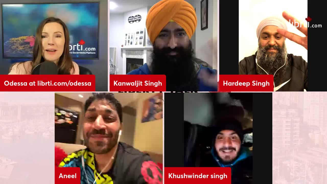 Feb 6 - Sikh Freedom Alliance Joins The Convoy/Freedom Movement In Ottawa.I Interview Them