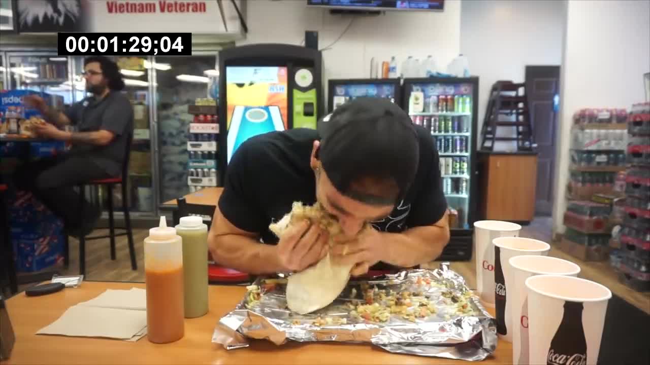 $640 IMPOSSIBLE BURRITO CHALLENGE | Viral Food Challenge in Washington | Man Vs Food