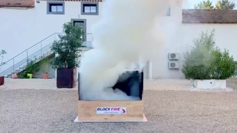 Automatic Fire Extinguishing Ball Block = Fire Ball