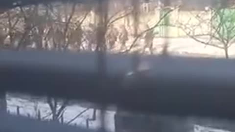 In Bucha, Kyiv region, a convoy of Russian vehicles was seen, shooting is in progress