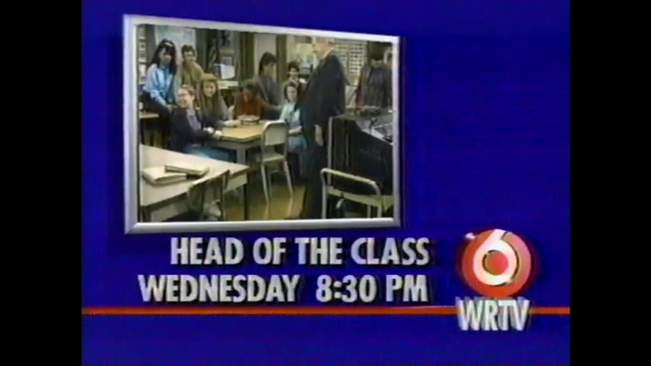 January 15, 1988 - WRTV 'Head of the Class' Promo