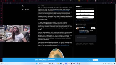 He's Finally Doing It