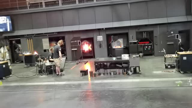 Corning Museum of Glass Demonstration