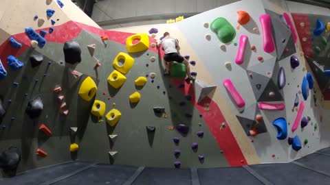 Turned a dynamic climb static