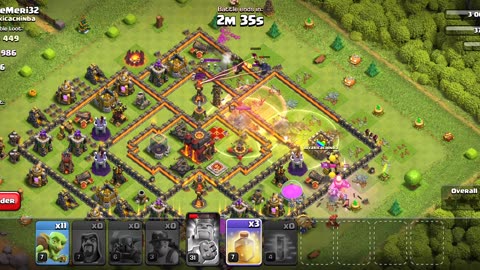 Clash of clans random attack on base x7 studio