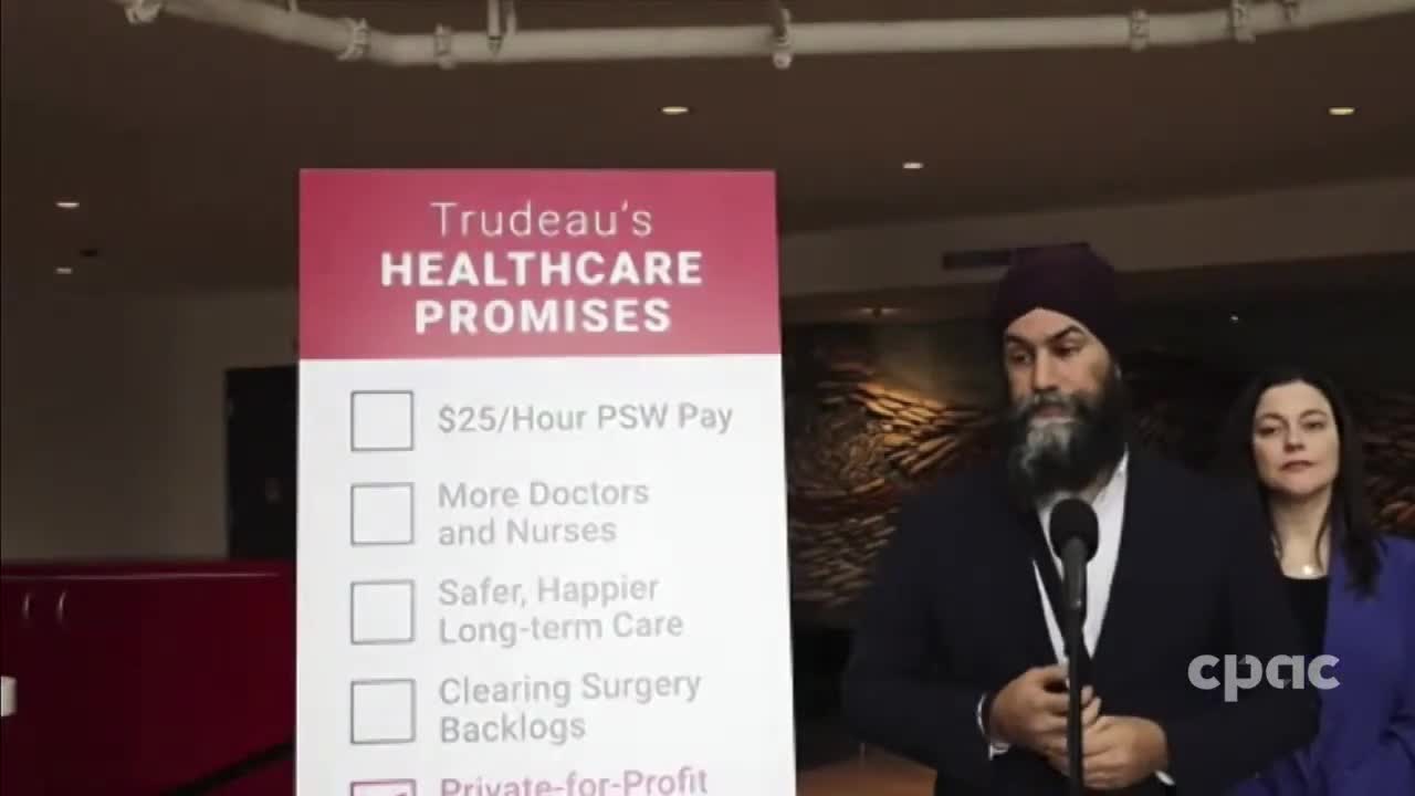 Canada: NDP Leader Jagmeet Singh discusses health-care funding – January 25, 2023