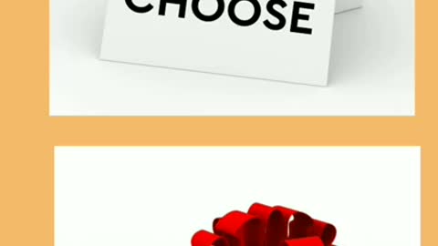 Choose your gift 🤣🤣