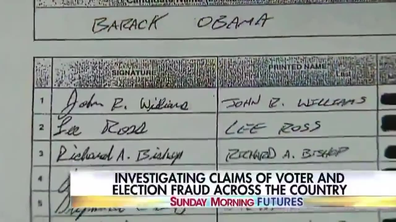 ICYMI: Election Fraud in 2008. Obama was never supposed to be on the ballot in Indiana