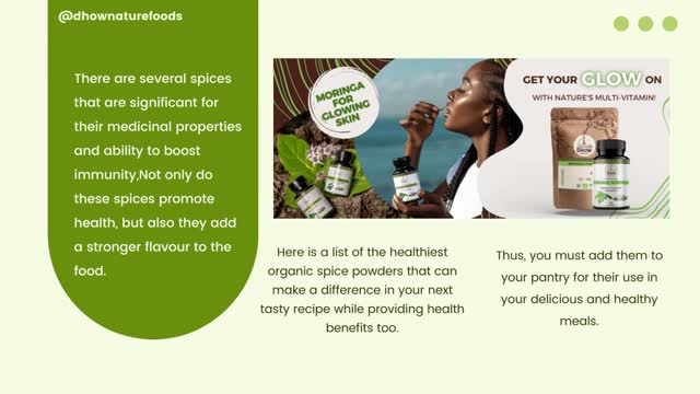 Healthy Organic Spice Powders for a Well-Stocked Pantry