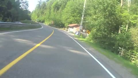 Forks of the credit motorcycle