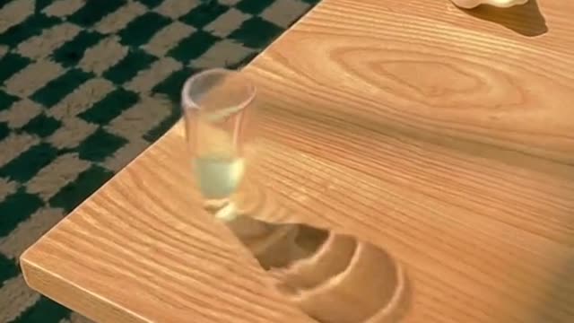 No photoshop. All ai.。Stop motion created with dall-e。