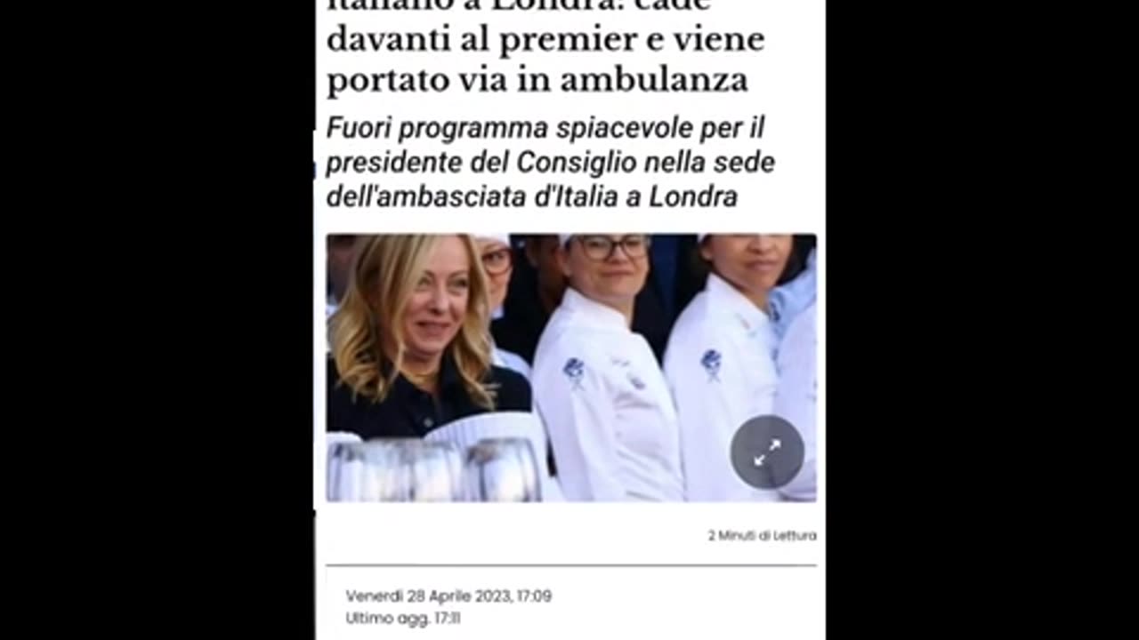 MALORI E MORTI IMPROVVISE DAL 27 AL 30 APRILE 2023
