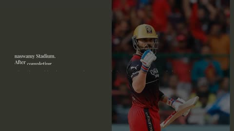 Rcb Vs DC Virat Kohli 50 run half century