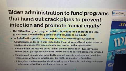 Crack Pipes for Racial Equity