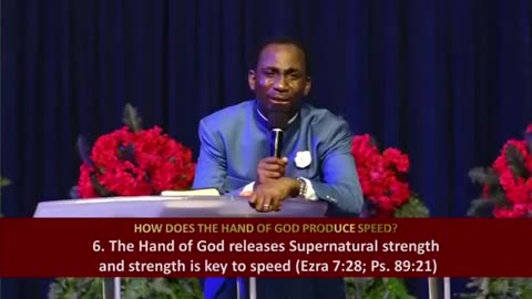 Supernatural Speed - The Hand Of God - Dr Pastor Paul Enenche