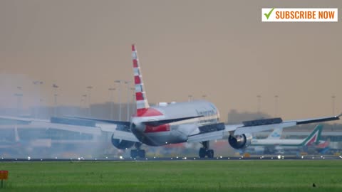 American Airlines Landing