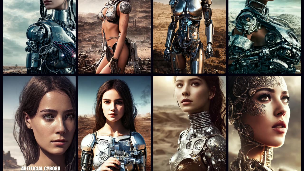 CYBORGIRLS OF WASTELAND [4K]