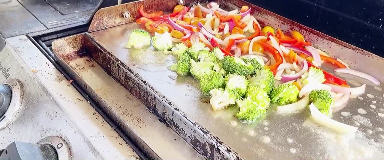 Sockeye salmon | Salmon on griddle