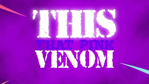 BLACKPINK - Pink Venom (animated lyrics)