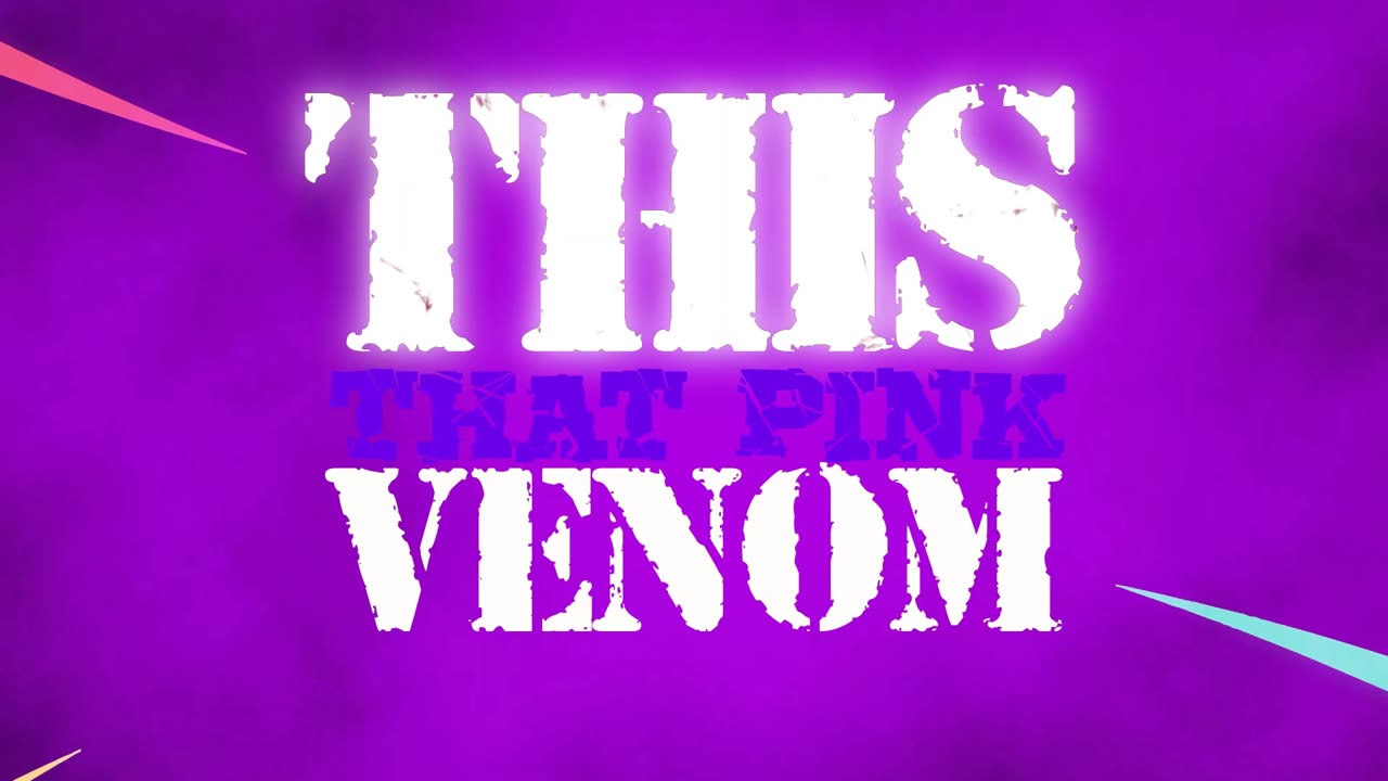 BLACKPINK - Pink Venom (animated lyrics)
