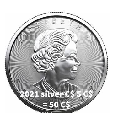 Silver 5 Canada dollars eBay