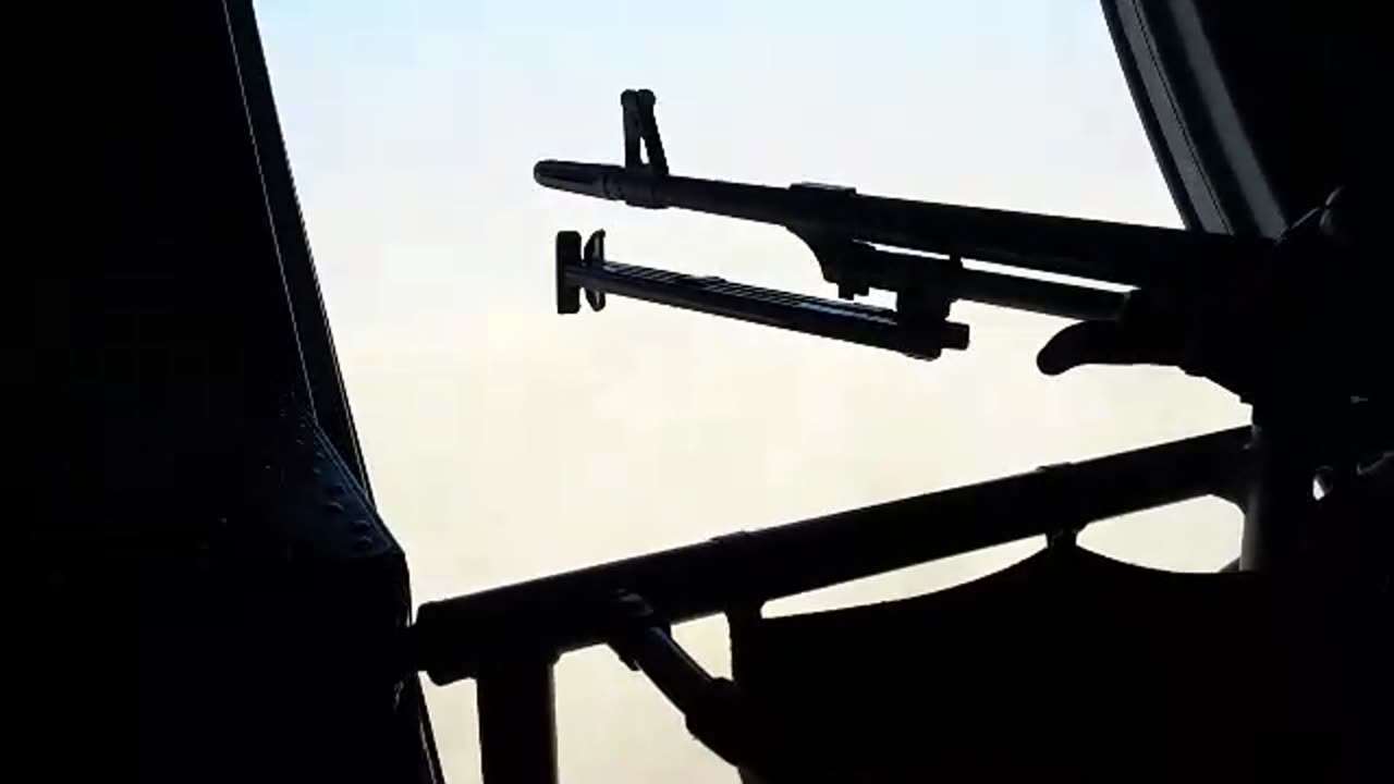 A dust storm from a bird's eye view looks like this