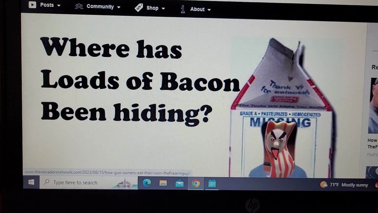 LOADS OF BACON - The Shooters Network