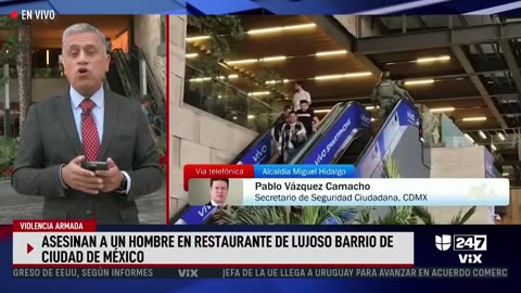 Hombre asesinado a tiros en restaurante de México tendría vínculos con CJNG: nadie reclamó su cuerpo