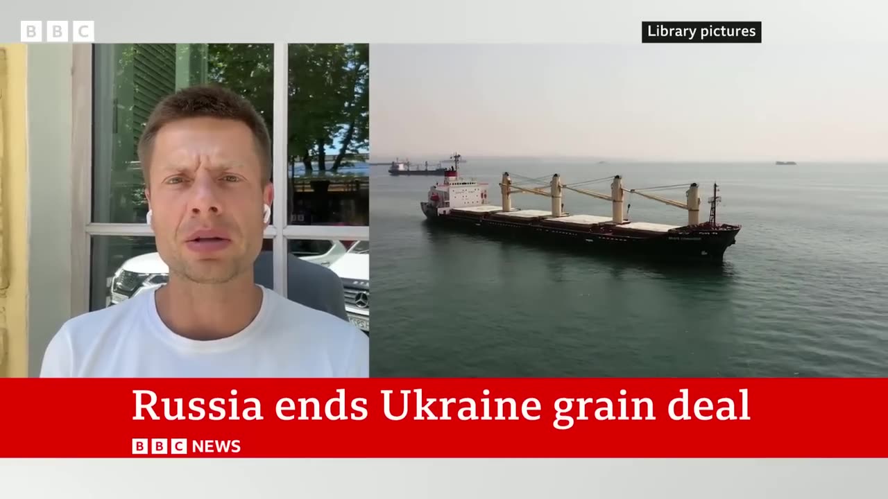 Russia ends Ukraine grain deal after Crimea bridge attack.