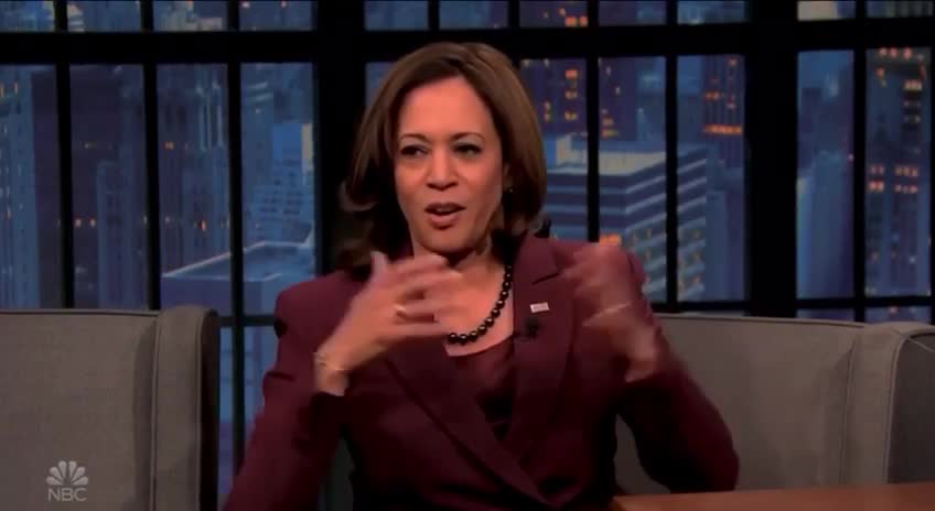 Kamala Being Kamala On Yet Another Late Night Segment!