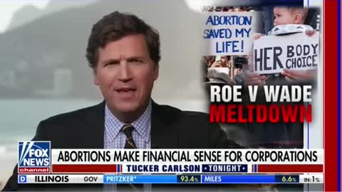 Tucker Carlson- Companies would rather pay employees $4,000 for every abortion they have #shorts