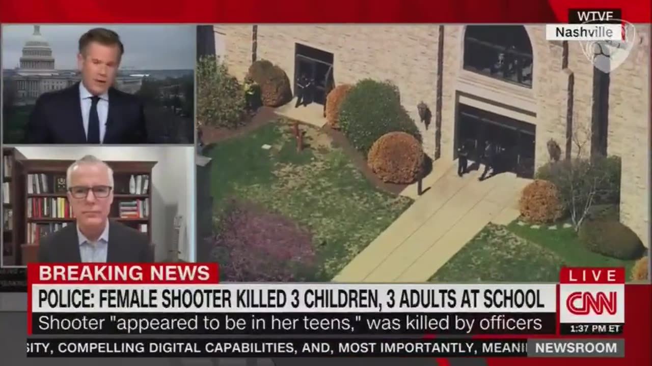 So CNN goes out to find a survivor of a DIFFERENT shooting??