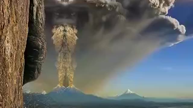 volcano eruption