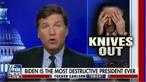 Tucker Biden is the most destructive president in US history #shorts #shortsfeed