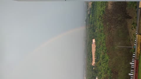 Sky rainbow, nature, landscape & sky land