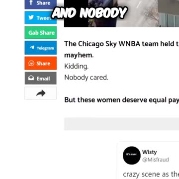 WNBA No One cares 2021