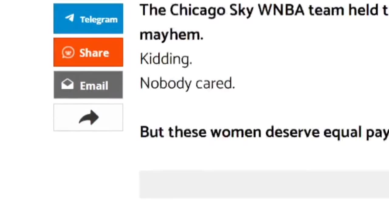 WNBA No One cares 2021