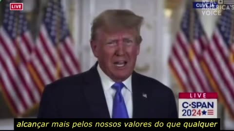 Discurso de Donald Trump na coalizão fé e liberdade de Iowa