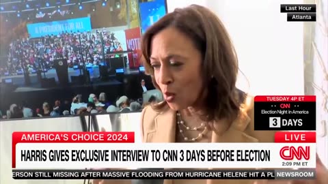 Kamala delivers a fresh word salad